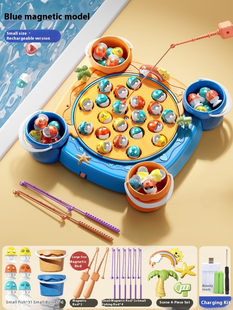 Baby Educational Electric Magnetic Fishing Toys