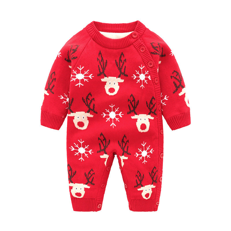 Newborn Baby Clothes Baby Crawling Clothes