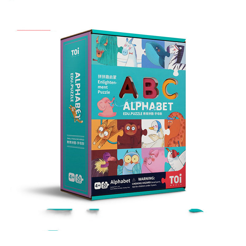 Wooden Numbers & Letters Educational Toy