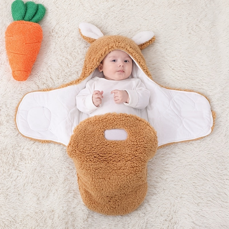 Soft Fleece Newborn Swaddle Sleeping Bag Blanket