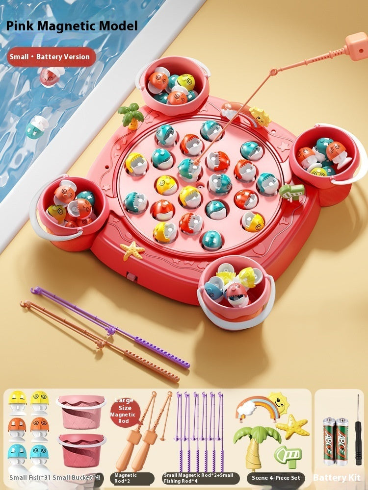 Baby Educational Electric Magnetic Fishing Toys