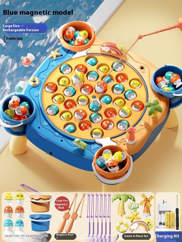 Baby Educational Electric Magnetic Fishing Toys