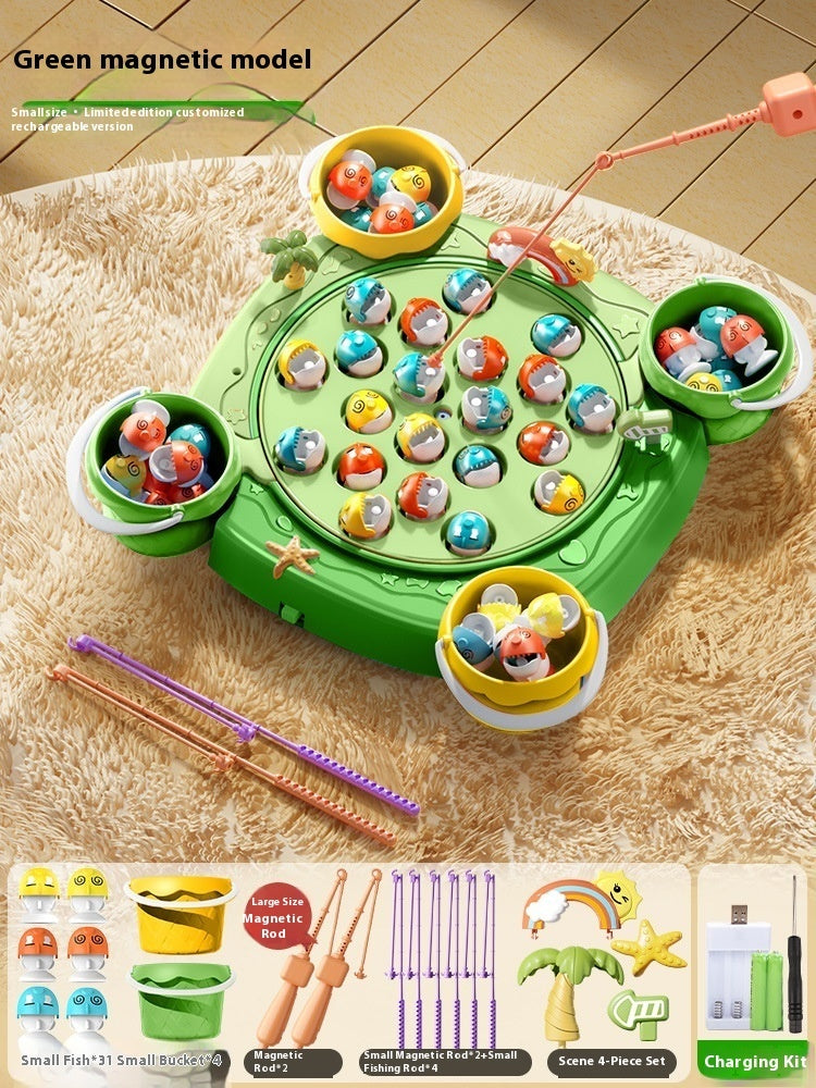 Baby Educational Electric Magnetic Fishing Toys