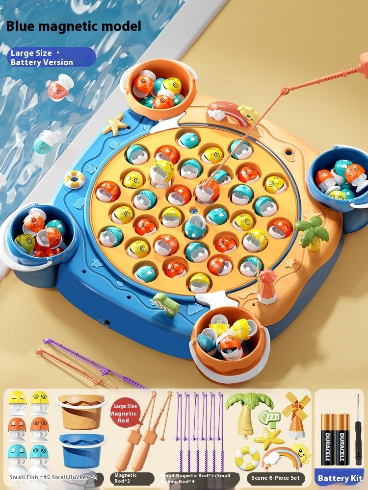 Baby Educational Electric Magnetic Fishing Toys