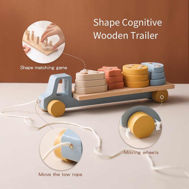 Baby Pull & Glide Cognitive Toy