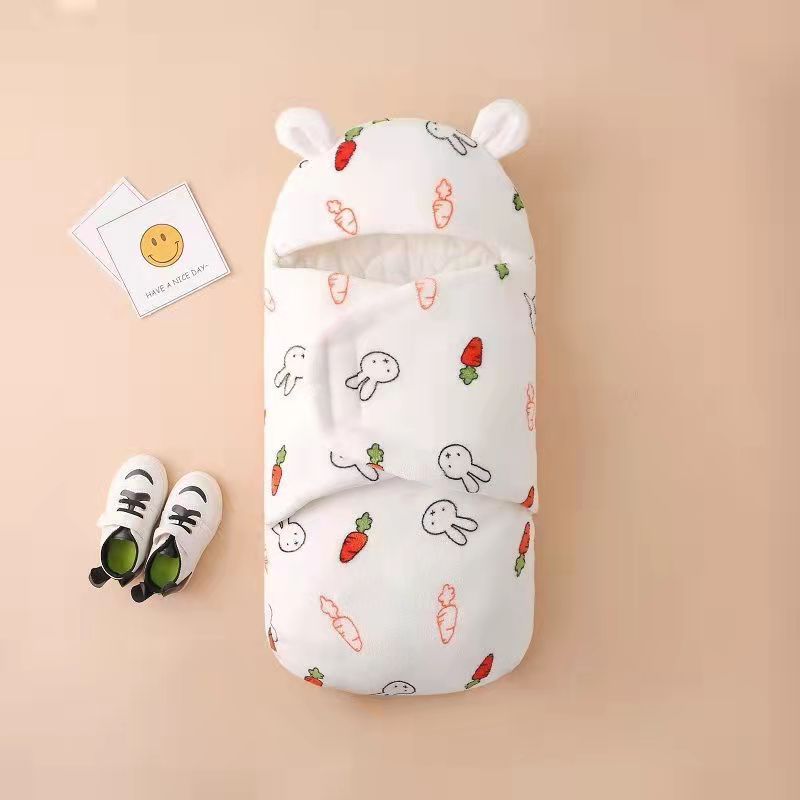 Baby Thickened Baby Quilt Sleeping Bag 2-in-1 Cotton